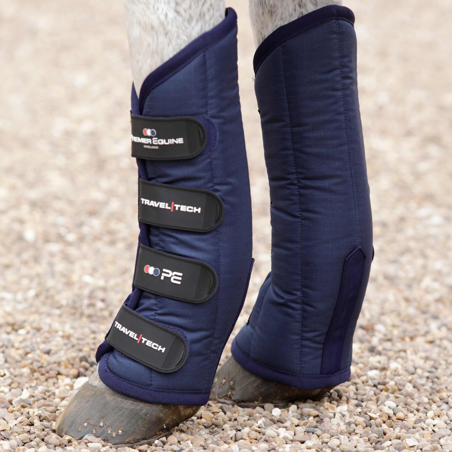 Guêtres de Transport Travel-Tech Premier Equine – Protection Légère et Confort Respirant