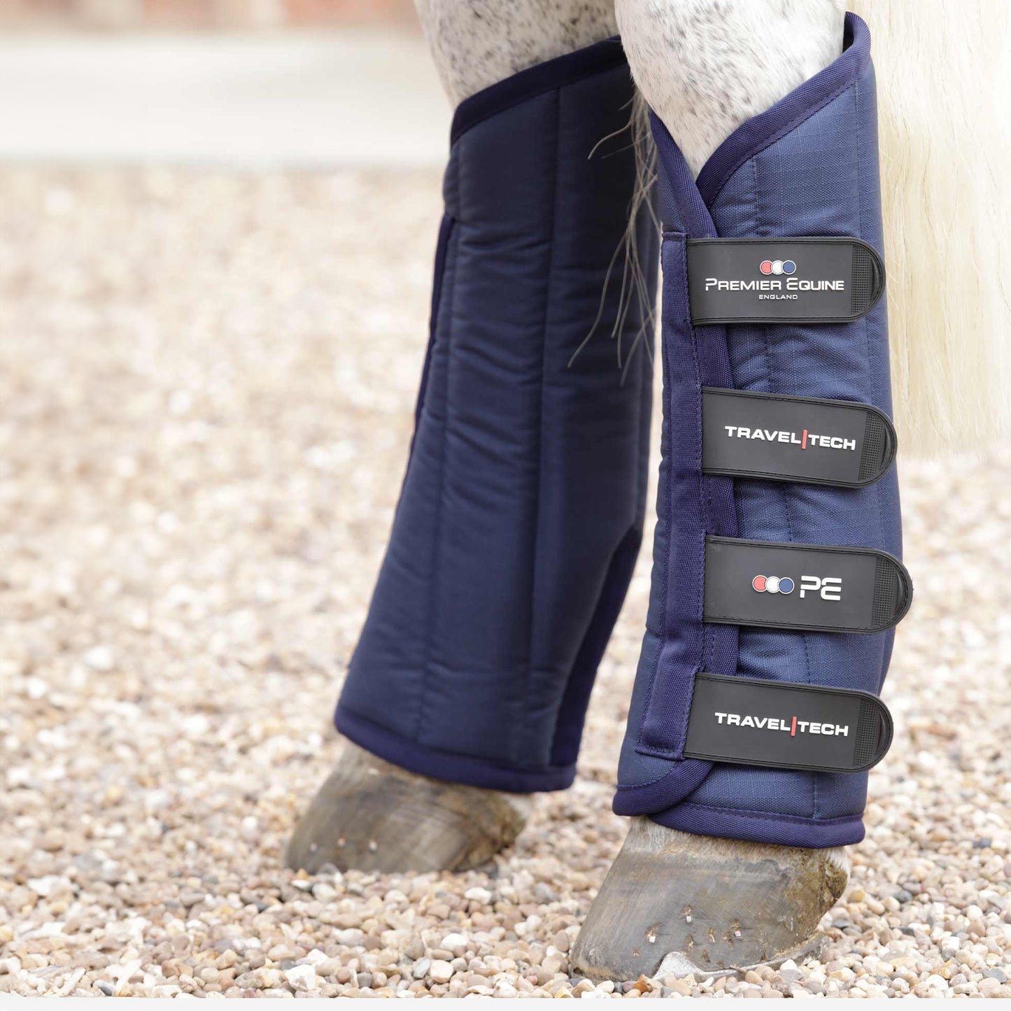 Guêtres de Transport Travel-Tech Premier Equine – Protection Légère et Confort Respirant