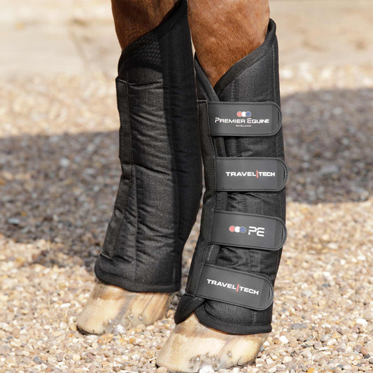 Guêtres de Transport Travel-Tech Premier Equine – Protection Légère et Confort Respirant