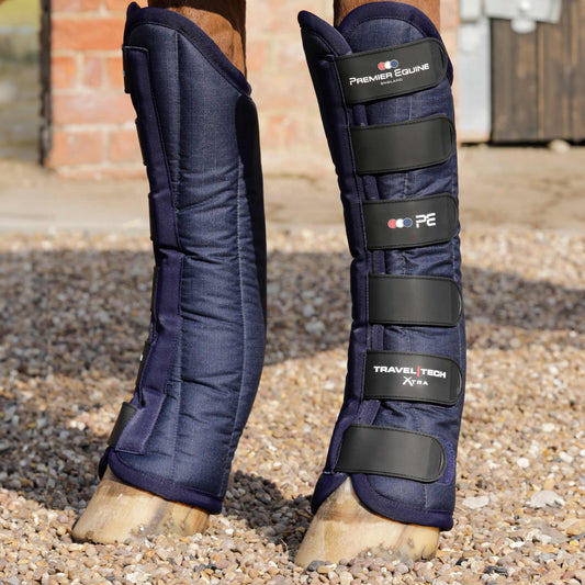 Guêtres de Transport Travel-Tech Xtra Premier Equine – Protection Renforcée et Confort Optimal