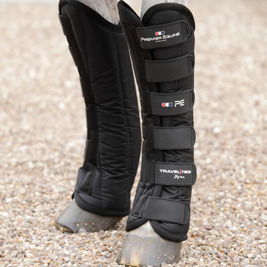 Guêtres de Transport Travel-Tech Xtra Premier Equine – Protection Renforcée et Confort Optimal