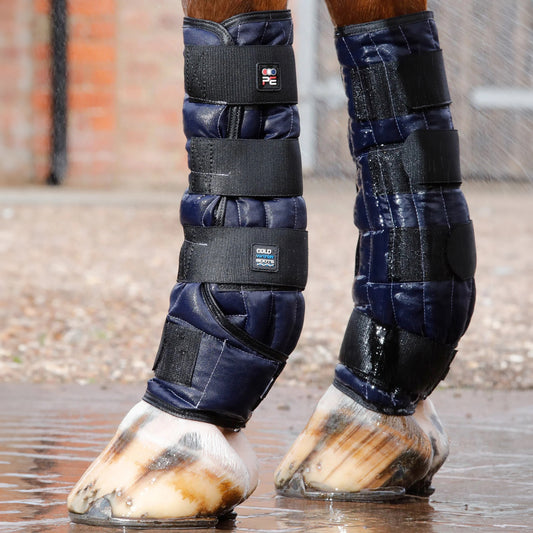 Guêtres Cold Water Boots Premier Equine – Compression et Refroidissement Thérapeutique