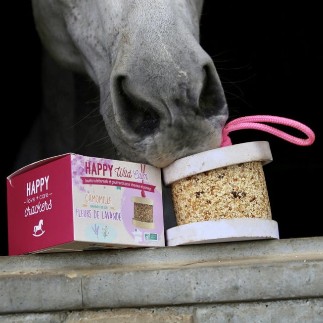Happy Wild Support – Happy Crackers – Kit Support pour Friandise Cheval