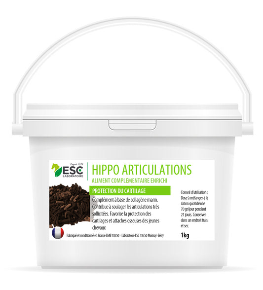 Hippo Articulations cheval – Renforcement articulaire au collagène marin - ESC