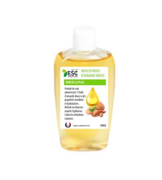 Huile d’amande douce cheval – Hydratation & peau irritée – ESC