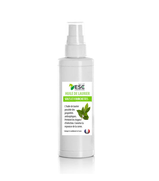 Huile de laurier cheval – Nourrit, purifie et stimule la pousse des sabots - ESC