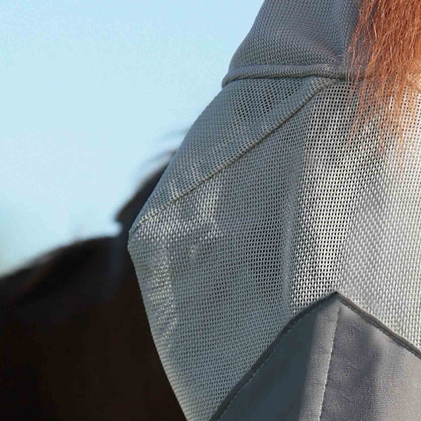 Masque Anti-Mouches Premier Equine Buster Standard + – Protection UV & Confort Anti-Insectes