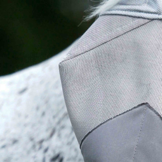 Masque Anti-Mouches Premier Equine Xtra Buster – Protection UV & Protège-Nez Long