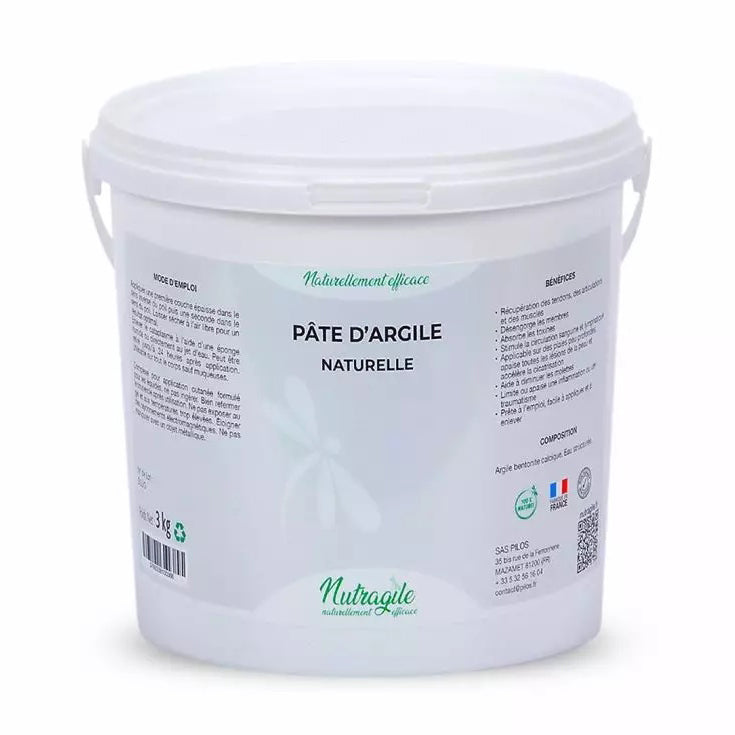 Pâte d'argile naturelle récupération tendons muscles articulations | Nutragile
