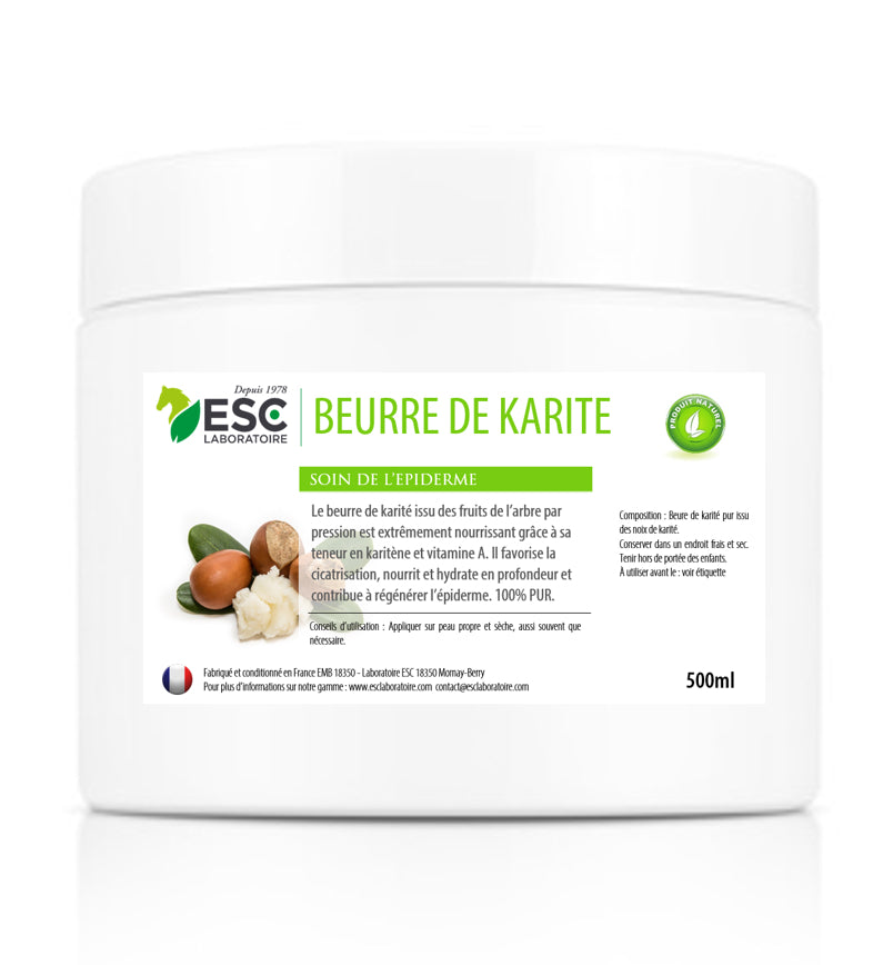 Beurre de Karité cheval – Soin nourrissant et protecteur riche en vitamines A & E | ESC