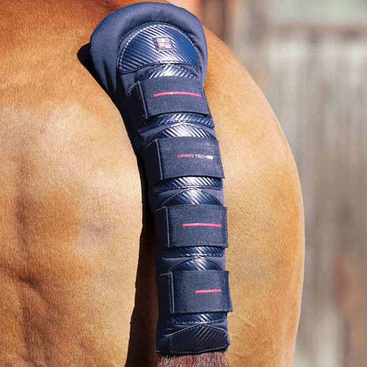 Protège-queue rembourré anti-frottement Carbon Premier Equine en polyester matelassé