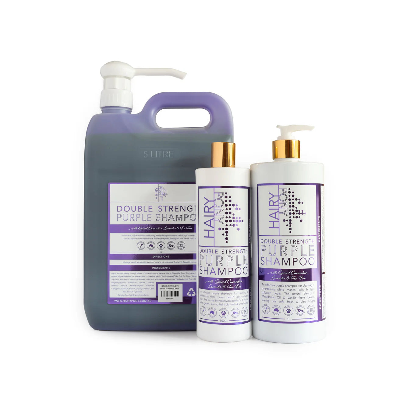 Shampooing Violet Double Force