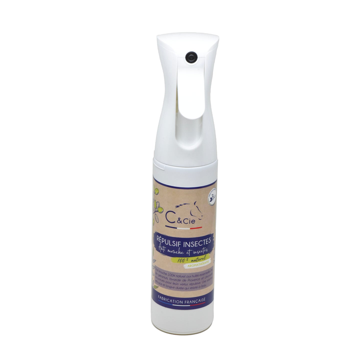 Répulsif Insectes Brumisateur 100% Naturel C&cie – Anti-mouche aux Huiles Essentielles Bio