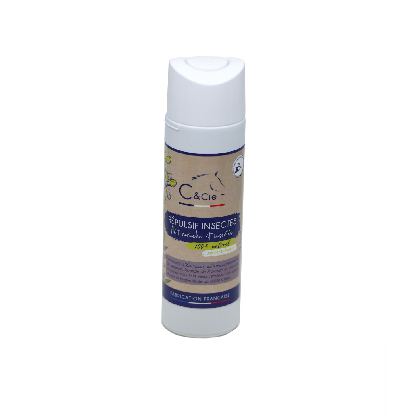 Répulsif Insectes Brumisateur 100% Naturel C&cie – Anti-mouche aux Huiles Essentielles Bio