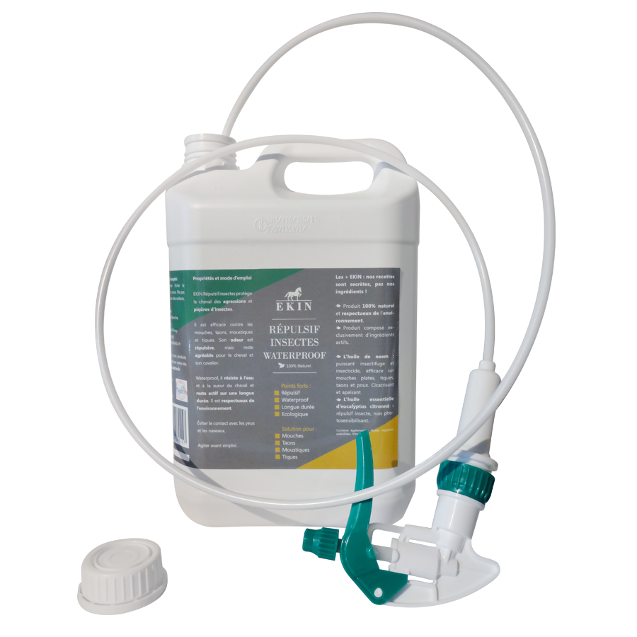 Spray d’Été Répulsif Insectes Waterproof Ekin – Protection Durable Contre Piqûres
