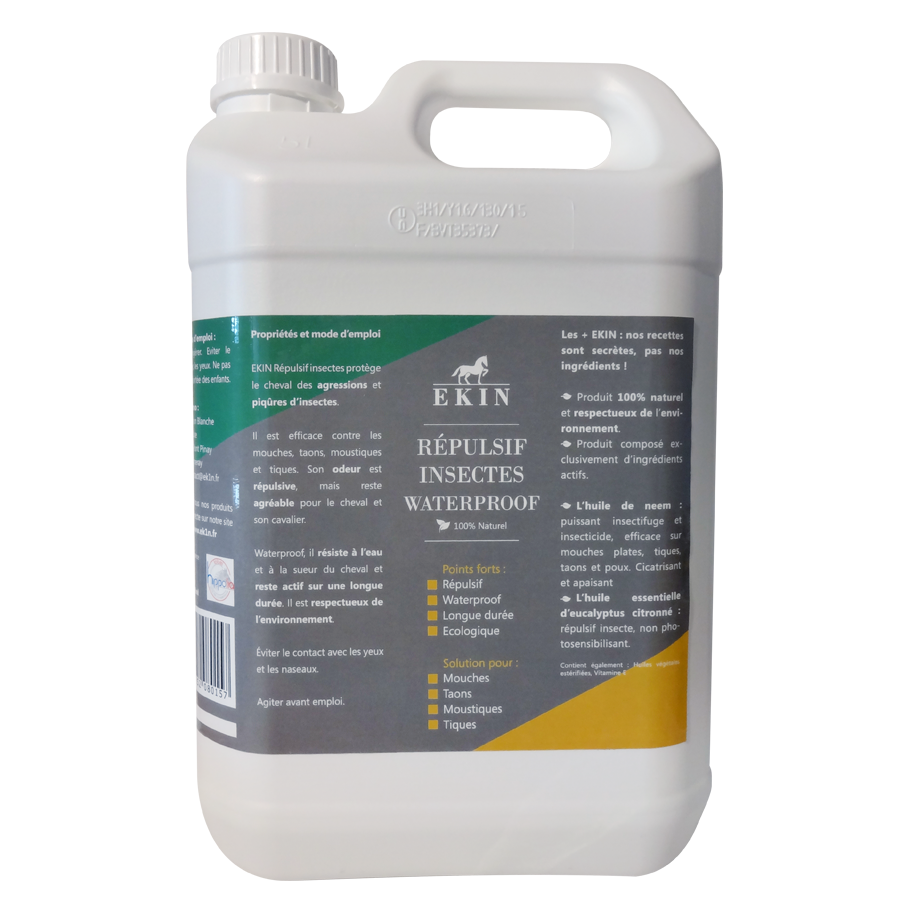 Spray d’Été Répulsif Insectes Waterproof Ekin – Protection Durable Contre Piqûres