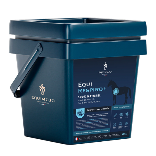 Equi-Respiro+ – Complément naturel cheval pour troubles respiratoires et toux - Equimojo
