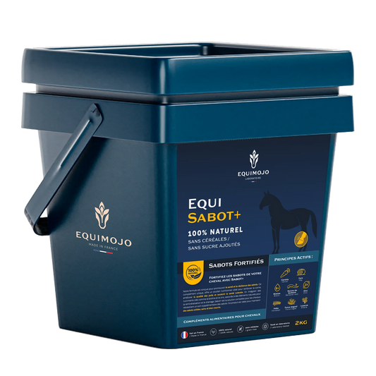 Equi-Sabot+ – Complément naturel pour sabots chevaux forts et sains - Equimojo