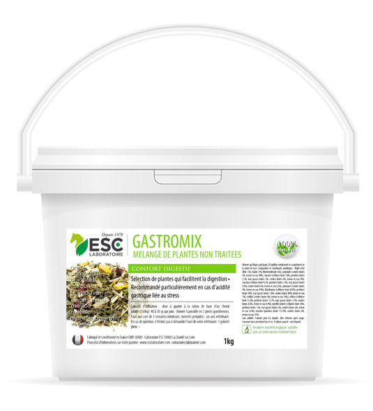 Gastromix – Mélange de plantes pour digestion & acidité gastrique cheval - ESC