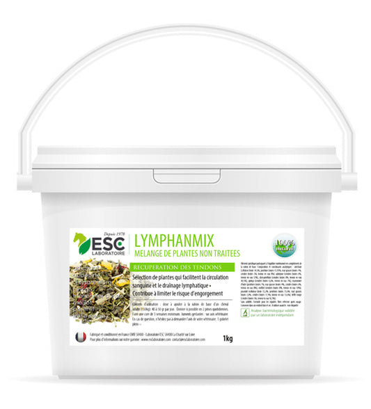 Lymphanmix drainage cheval – Mélange naturel plantes contre engorgement tendons - ESC