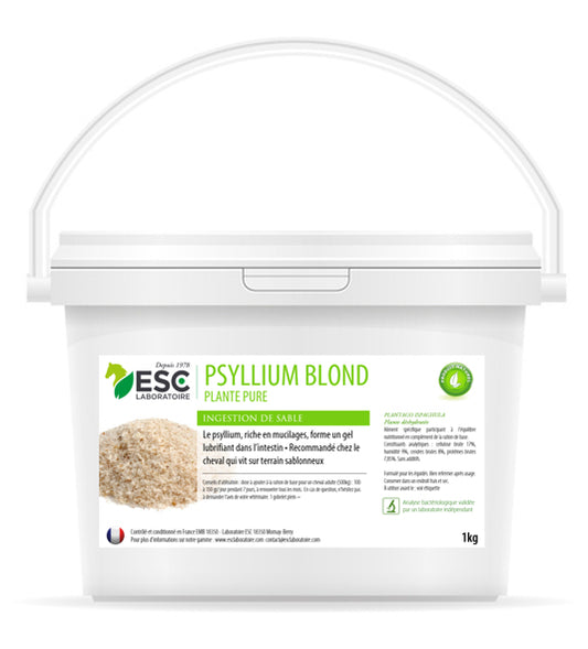 Psyllium Blond cheval – Transit & ingestion de sable – Plante pure - ESC