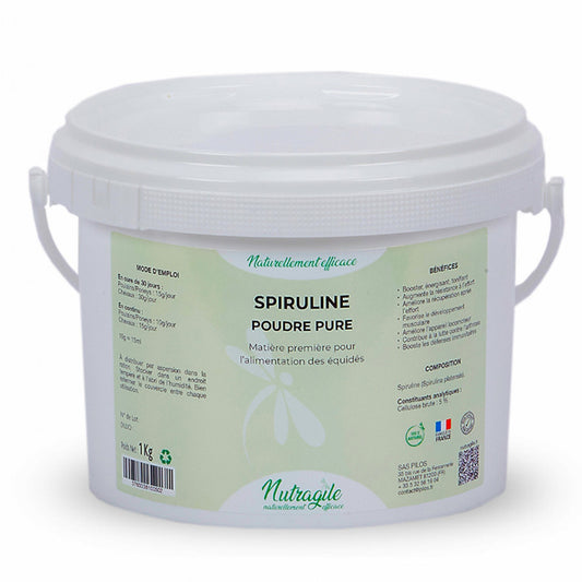 Spiruline Poudre Booster Énergie & Défenses Immunitaires | Nutragile