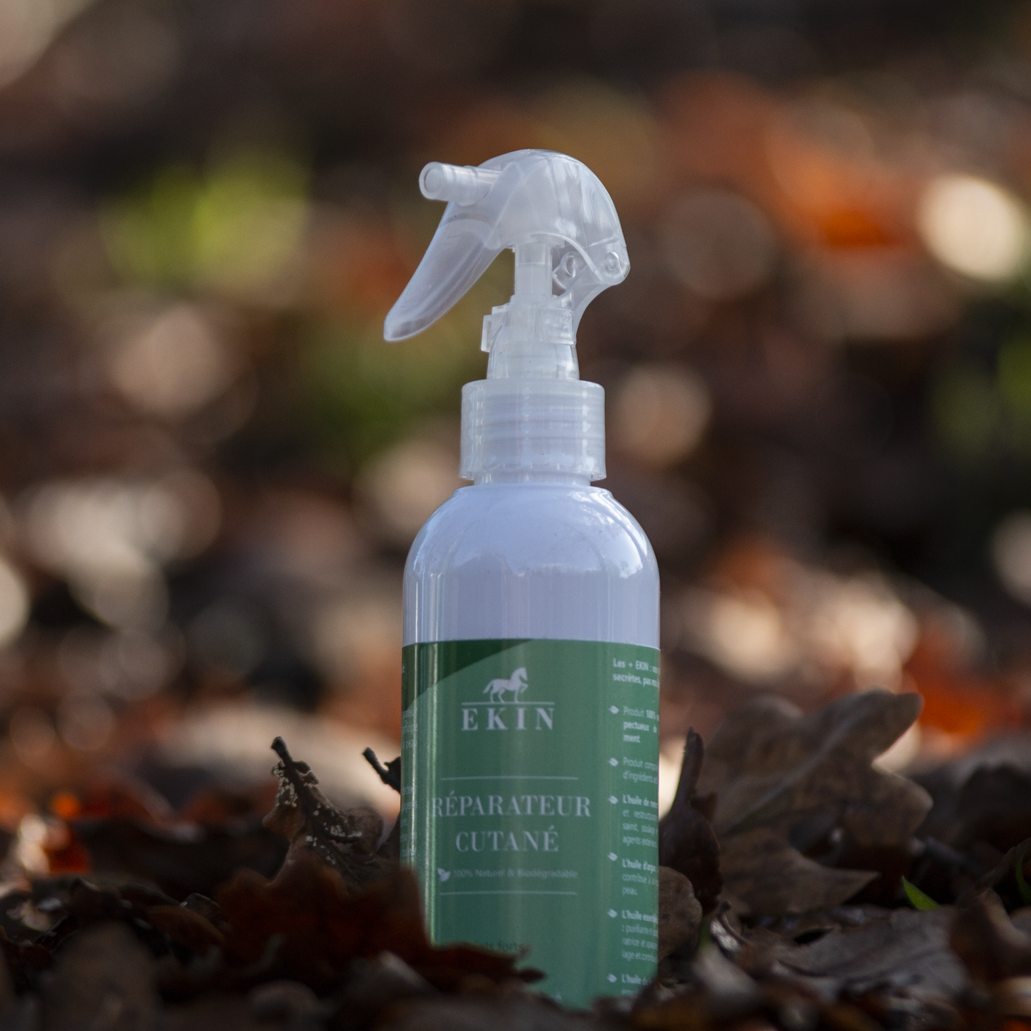 Spray Réparateur Cutané EKIN – Assainit & Répare la Peau du Cheval