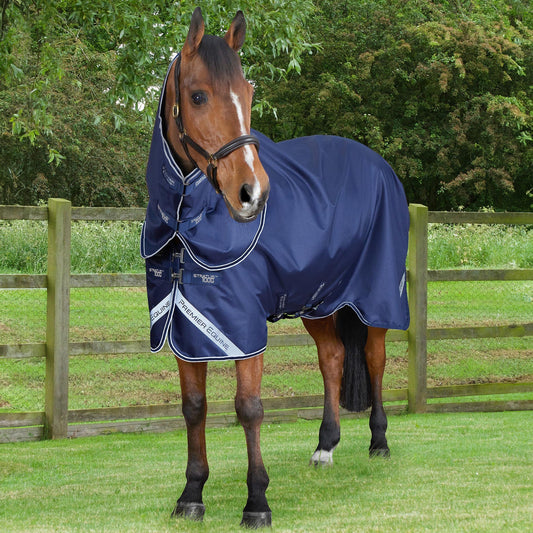 Couverture Cheval Imperméable 600D 100g Stratus Premier Equine avec Couvre-cou