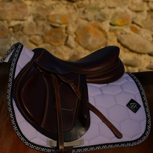 Tapis de Selle Oxxer Monogramme – Coloris Estivaux et Confort Premium