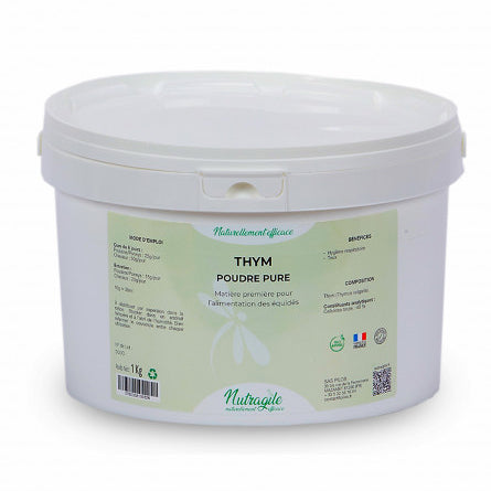 Thym Poudre Hygiène Respiratoire & Soulagement Toux | Nutragile