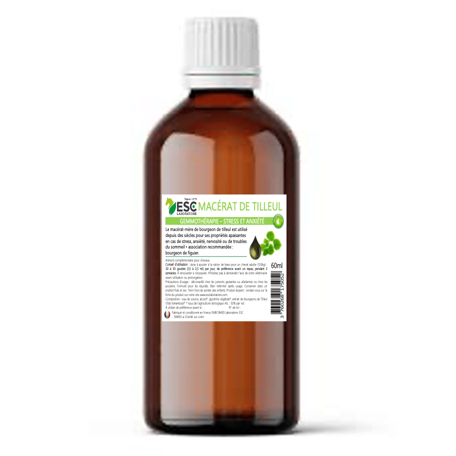 Macérat bourgeon de Tilleul cheval – Stress & digestion | ESC