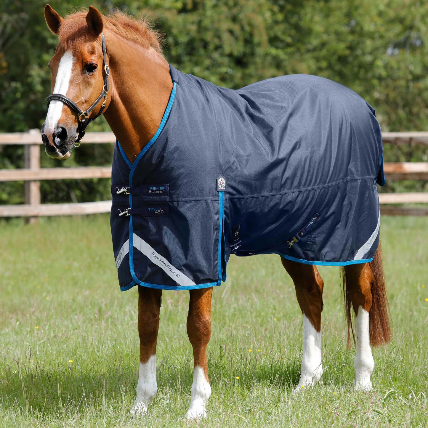 Couverture Titan 450g Premier Equine – Protection Hivernale Ultra Résistante pour Chevaux