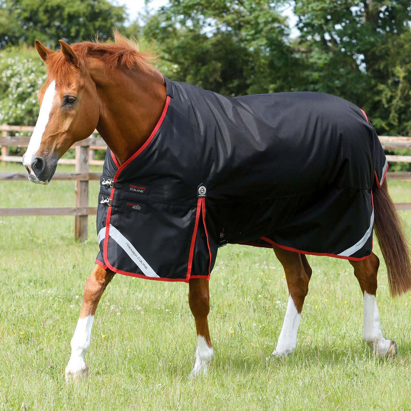 Couverture Titan 450g Premier Equine – Protection Hivernale Ultra Résistante pour Chevaux