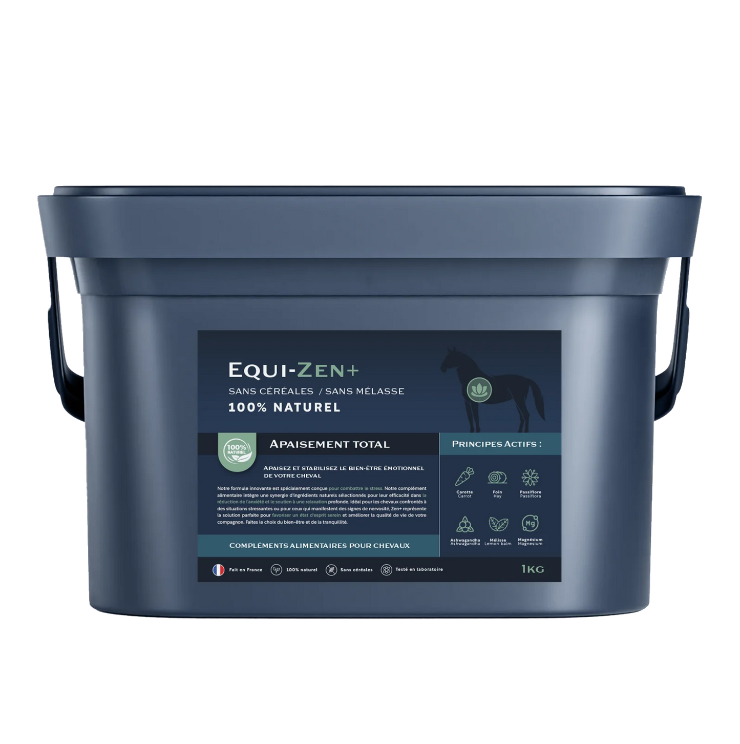 Equi-Zen+ – Anti-stress naturel pour cheval anxieux ou nerveux - Equimojo