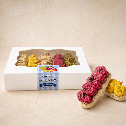 Coffret 5 Eclairs Découverte - Assortiment de 5 saveurs - Equinatbio