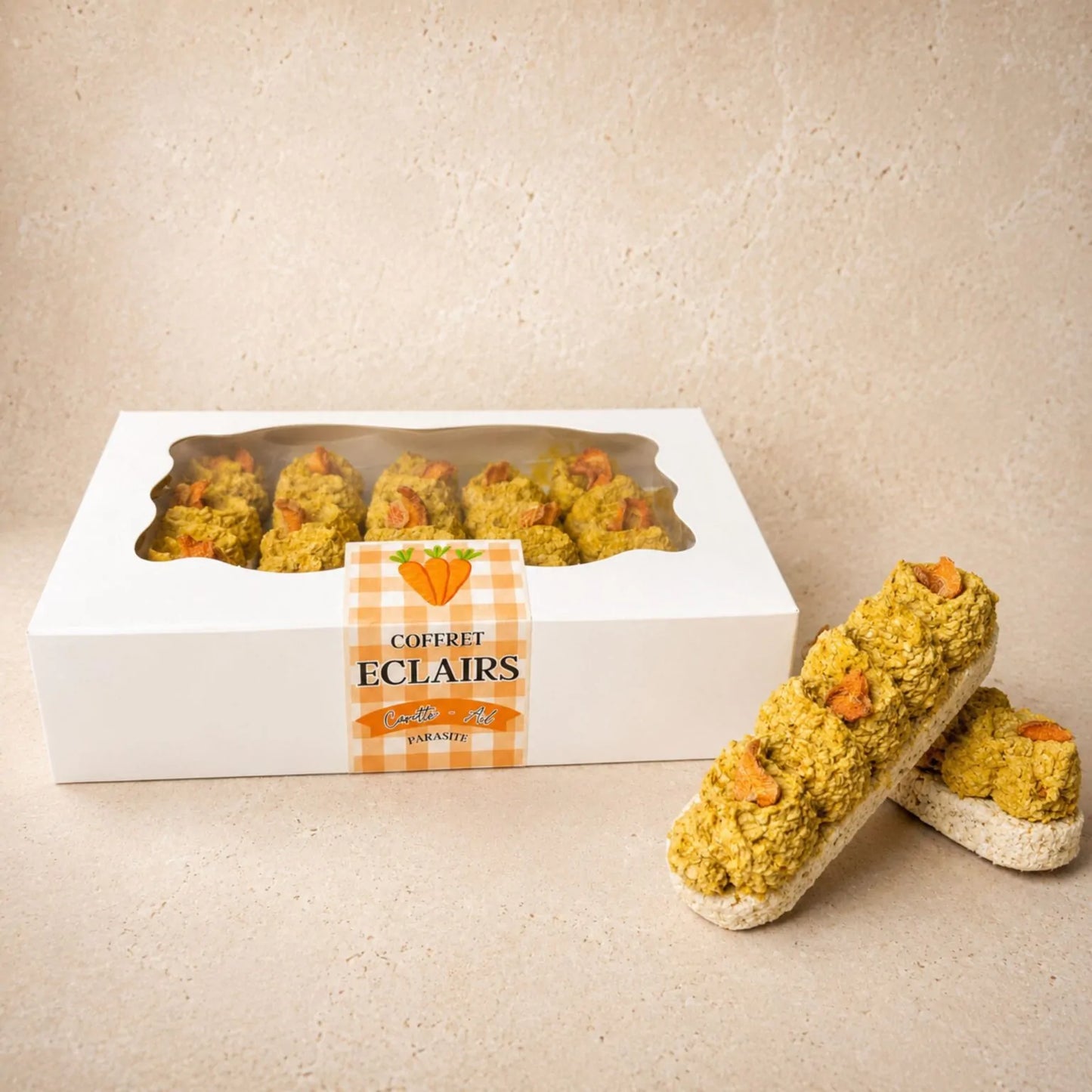Coffret 5 Eclairs Parasites - Carotte et Ail - Equinatbio