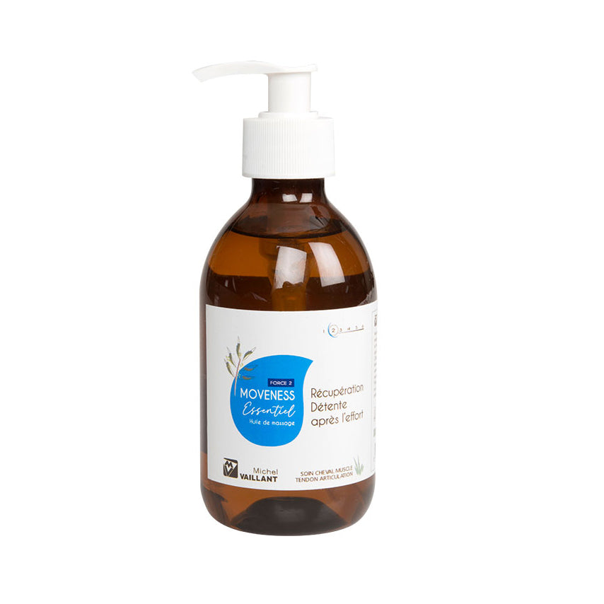 Huile massage Moveness Essentiel Force 2 – Soulage douleurs – Michel Vaillant
