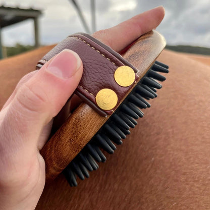 Brosse de massage en caoutchouc