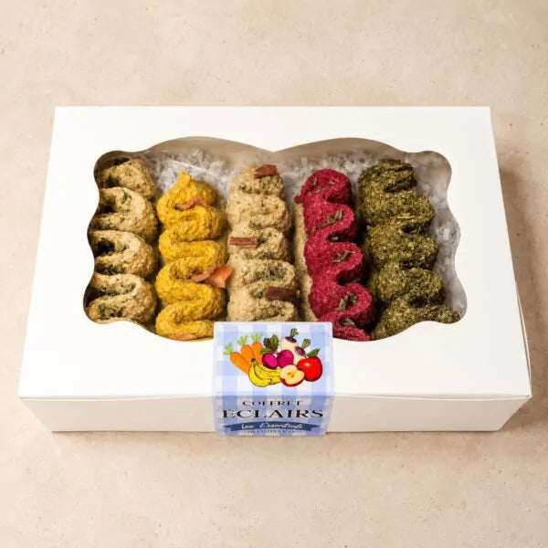 Coffret 5 Eclairs Découverte - Assortiment de 5 saveurs - Equinatbio