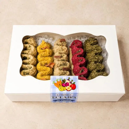 Coffret 5 Eclairs Découverte - Assortiment de 5 saveurs - Equinatbio
