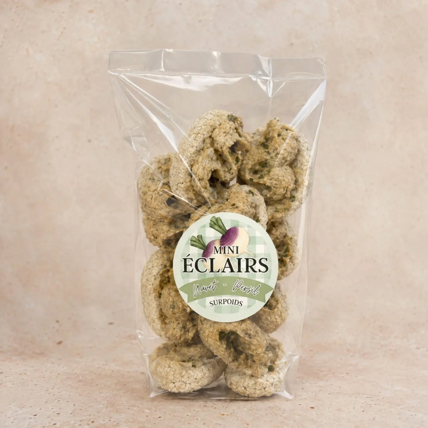 MINI-ECLAIRS SURPOIDS - Navet et Persil - Equinatbio