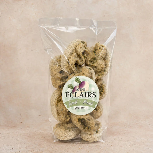 MINI-ECLAIRS SURPOIDS - Navet et Persil - Equinatbio