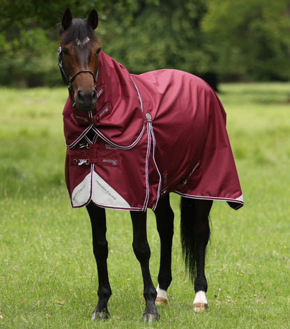 Couverture d’extérieur Akoni 0 g avec couvre-cou classique – Premier Equine