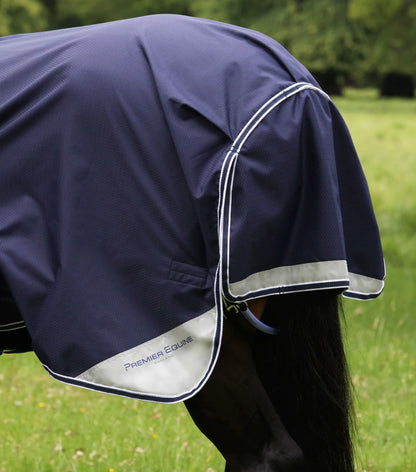 Couverture d’extérieur Akoni 0 g avec couvre-cou classique – Premier Equine