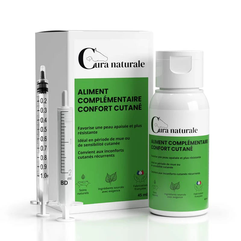 Aliment complémentaire confort cutané - Cura Naturale