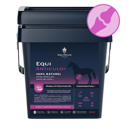 Equi-Articulo+ – Complément naturel pour articulations chevaux – Arthrose & douleurs - Equimojo