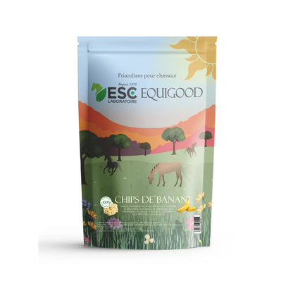 Chips Banane – Friandises Naturelles Cheval Sans Sucres - ESC