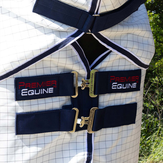 Chemise d’écurie en coton avec couvre-cou