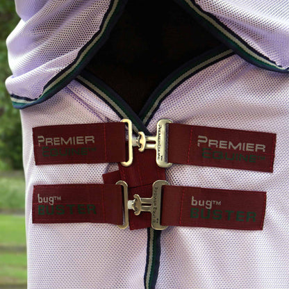 Couverture anti-mouches Bug Buster Premier Equine – Protection UV et insectes pour cheval