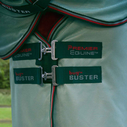 Couverture anti-mouches Bug Buster Premier Equine – Protection UV et insectes pour cheval